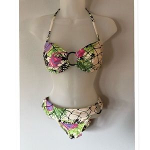 NANETTE LEPORE PRINT BIKINI SET 👙 SIZE SMALL
